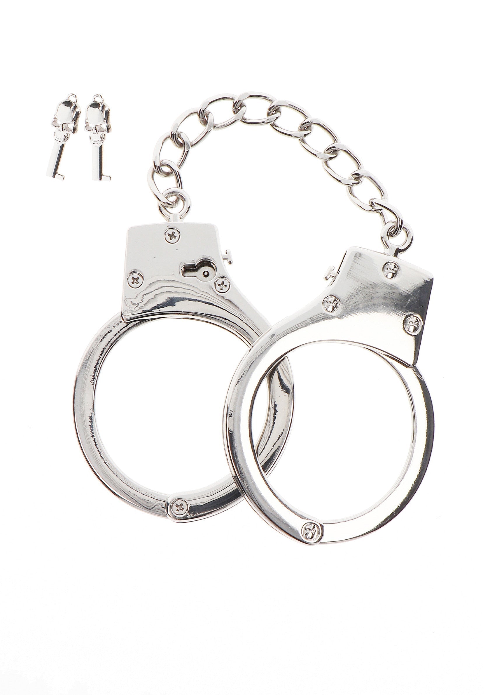 Manette BDSM placcate in argento