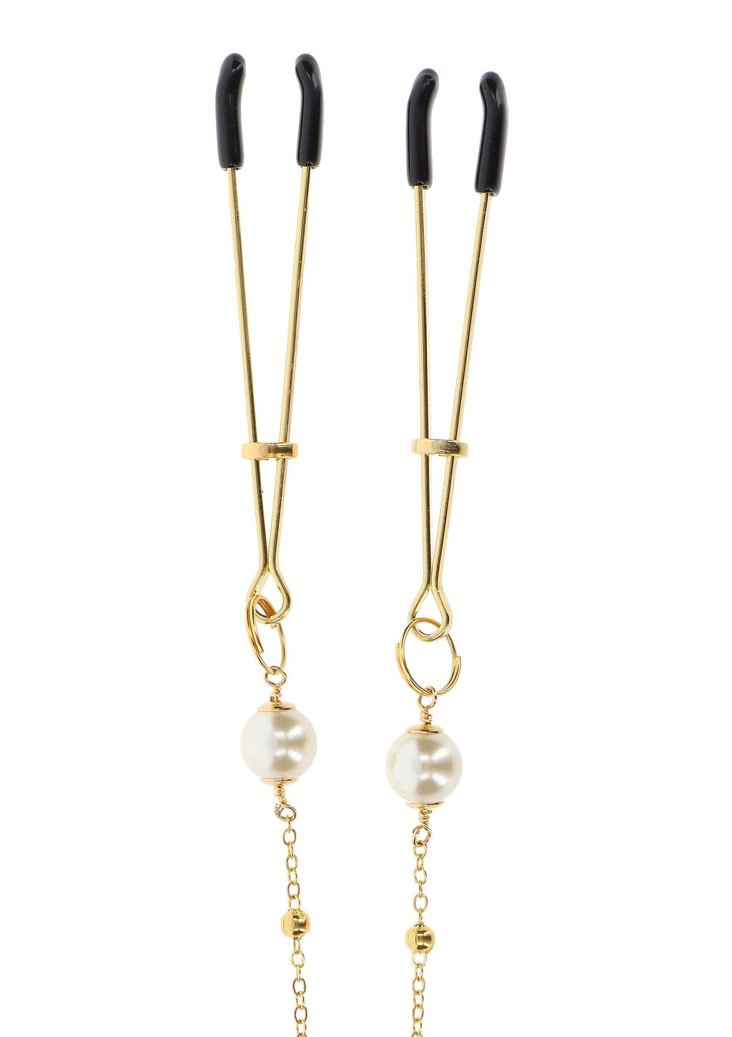 Pinzette Perla e Catena Deluxe oro