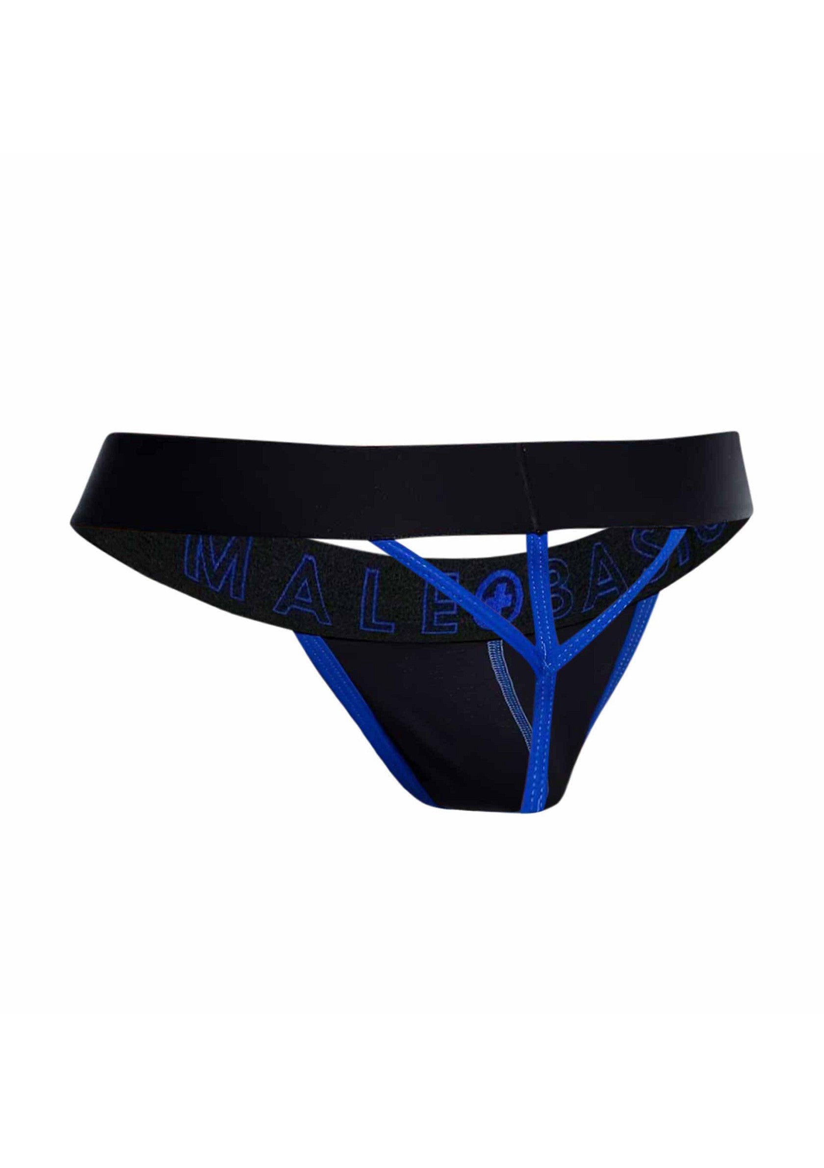 MaleBasics Neon Thong blu
