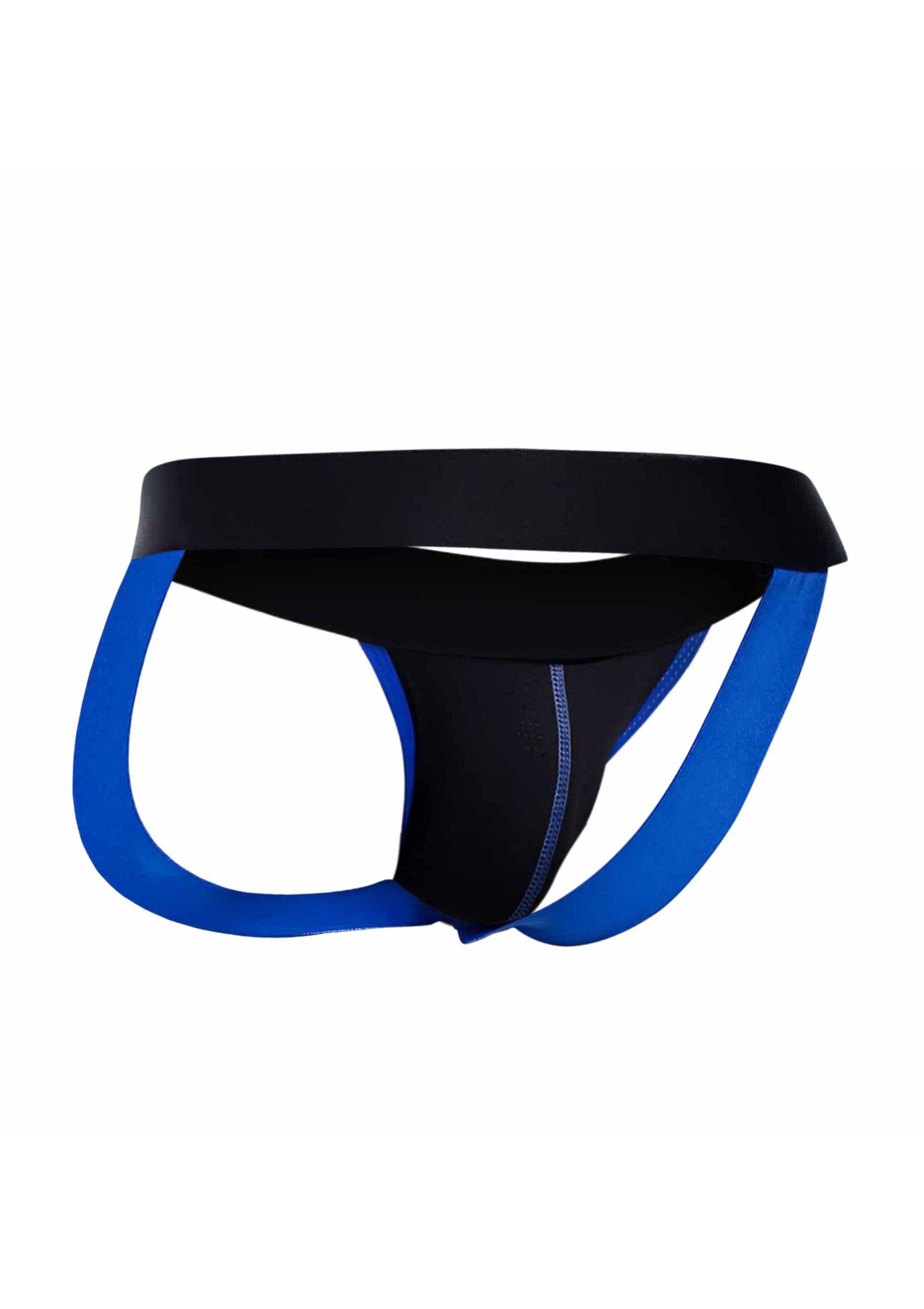 MaleBasics Neon Jock blu