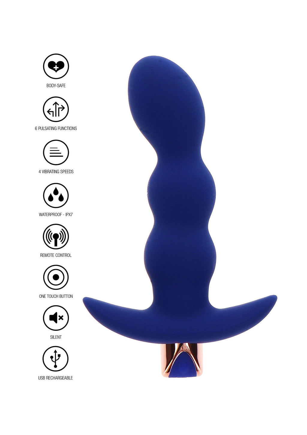 Il Risque Buttplug blu