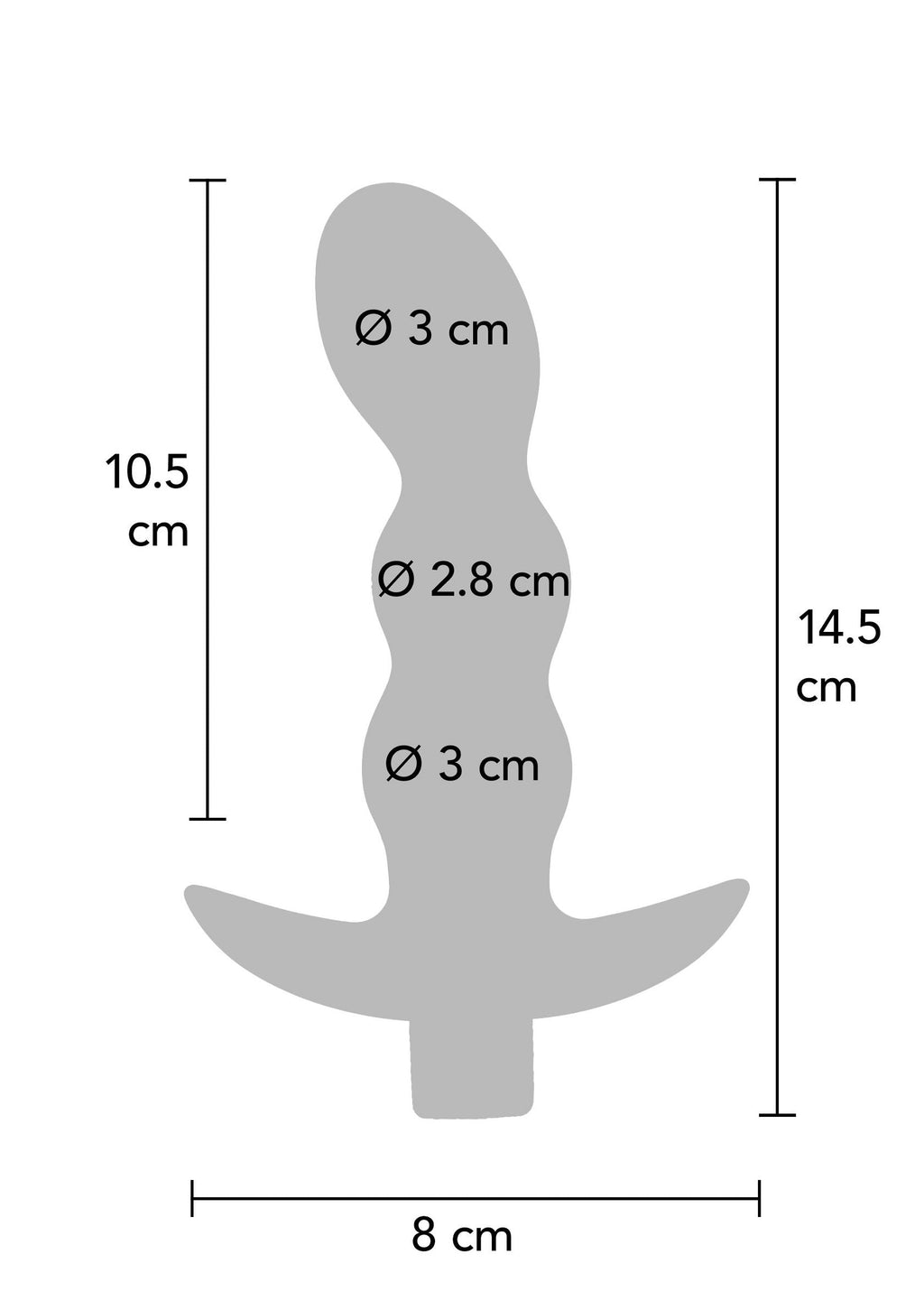 Il Risque Buttplug blu