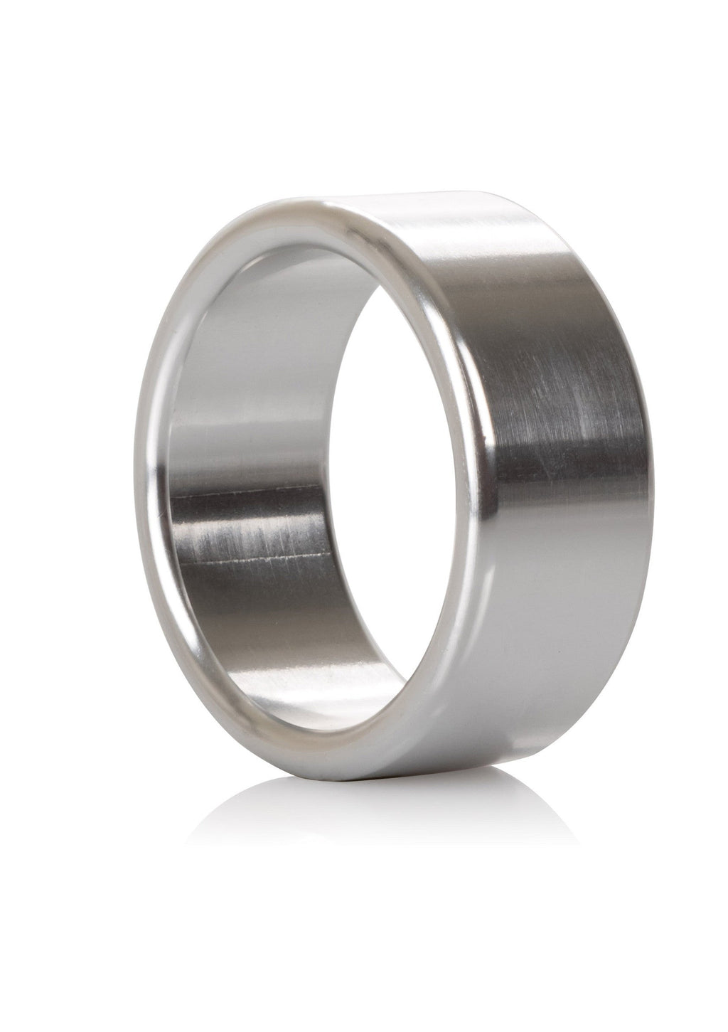 Anello metallico in lega argento medio