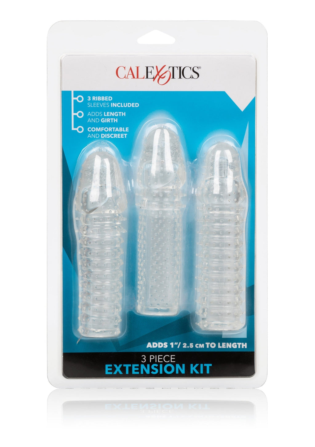 Kit di estensione 3 pezzi trasparenti