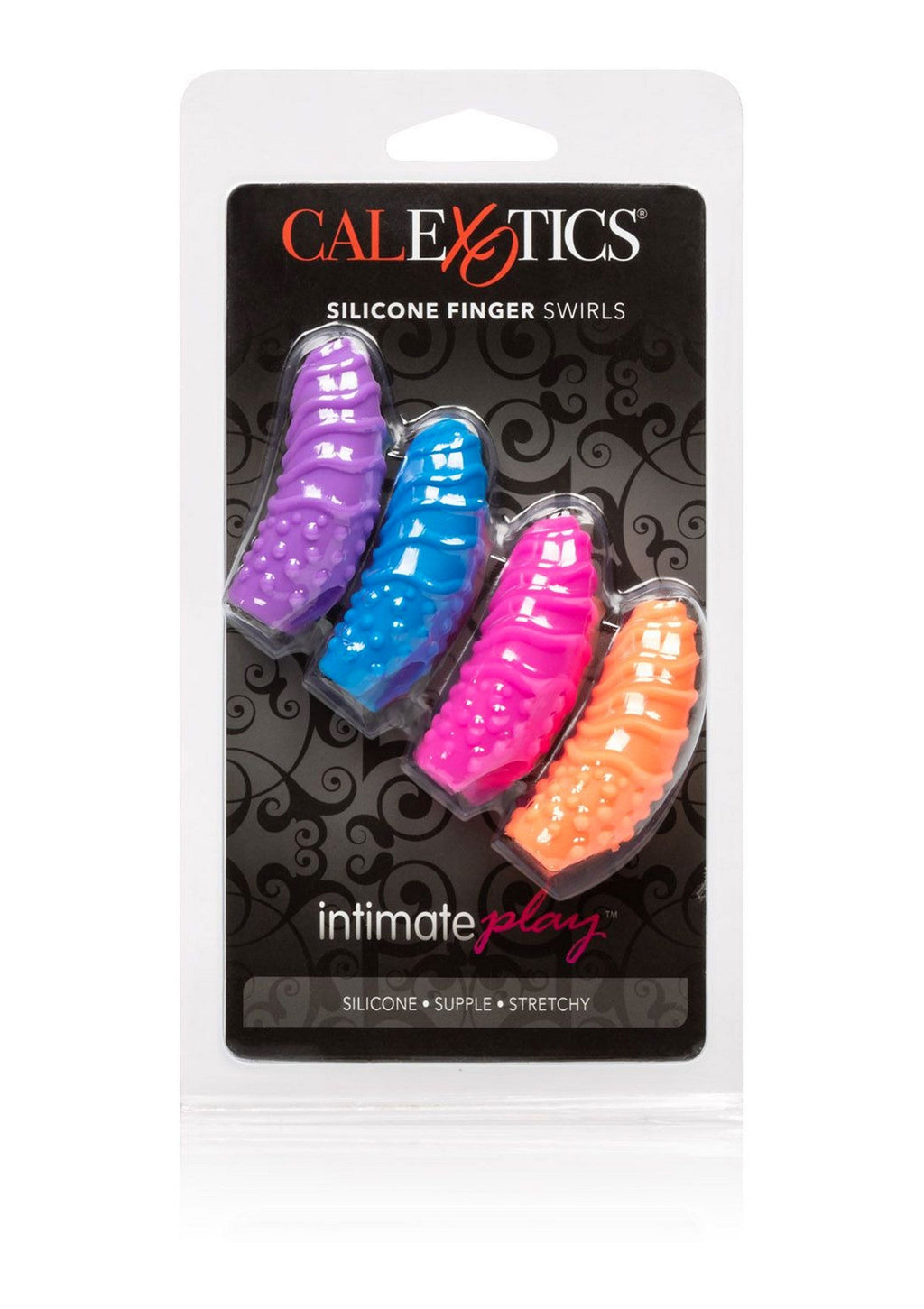 Assortimento di vortici per le dita in silicone