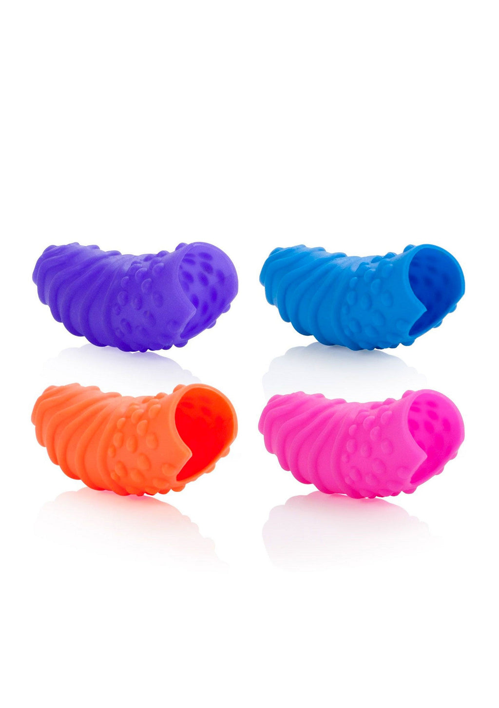 Assortimento di vortici per le dita in silicone