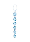 Perline di piacere Swirl blu