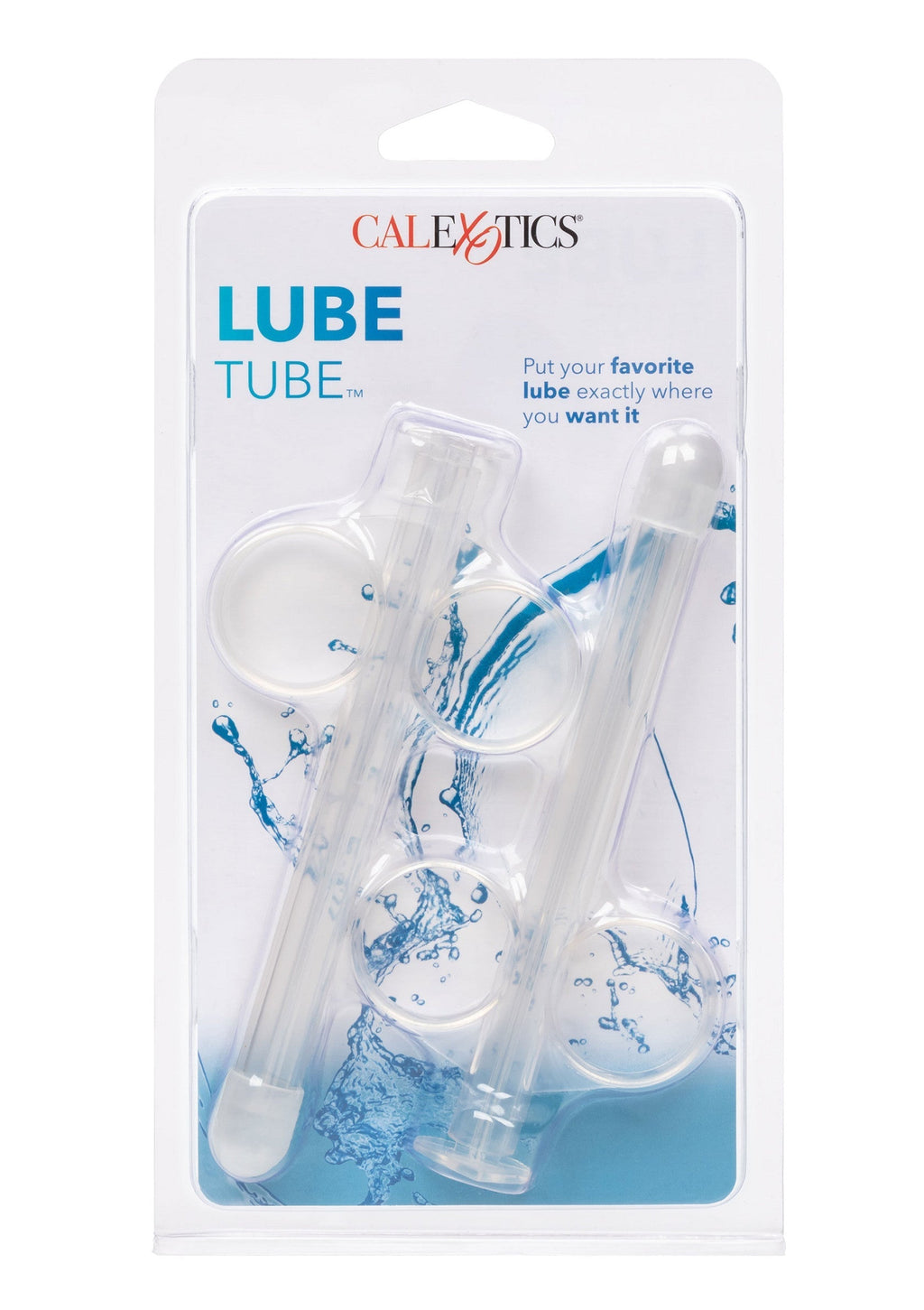 Tubo lubrificante 2 pezzi trasparente