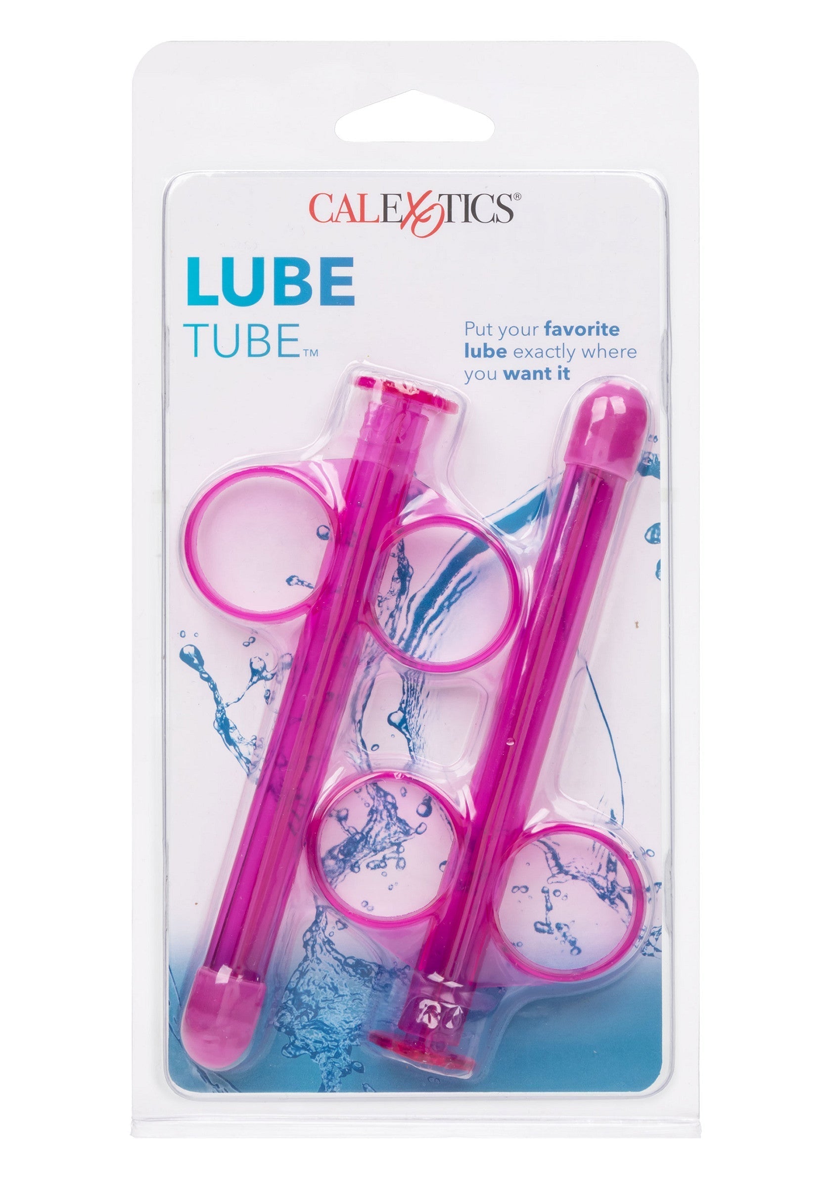 Tubo lubrificante 2 pezzi rosa