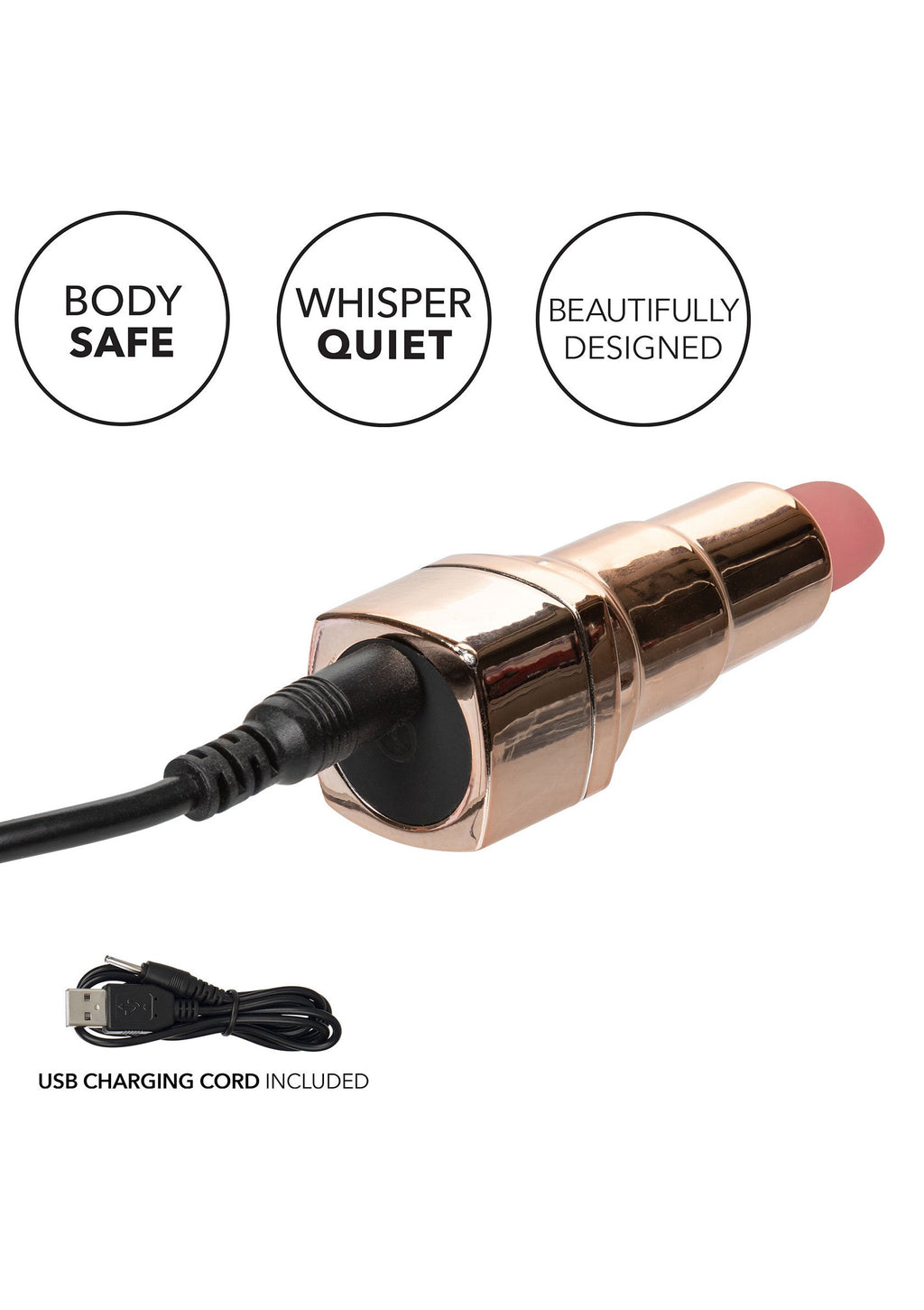 Rossetto Hide & Play ricaricabile rosa