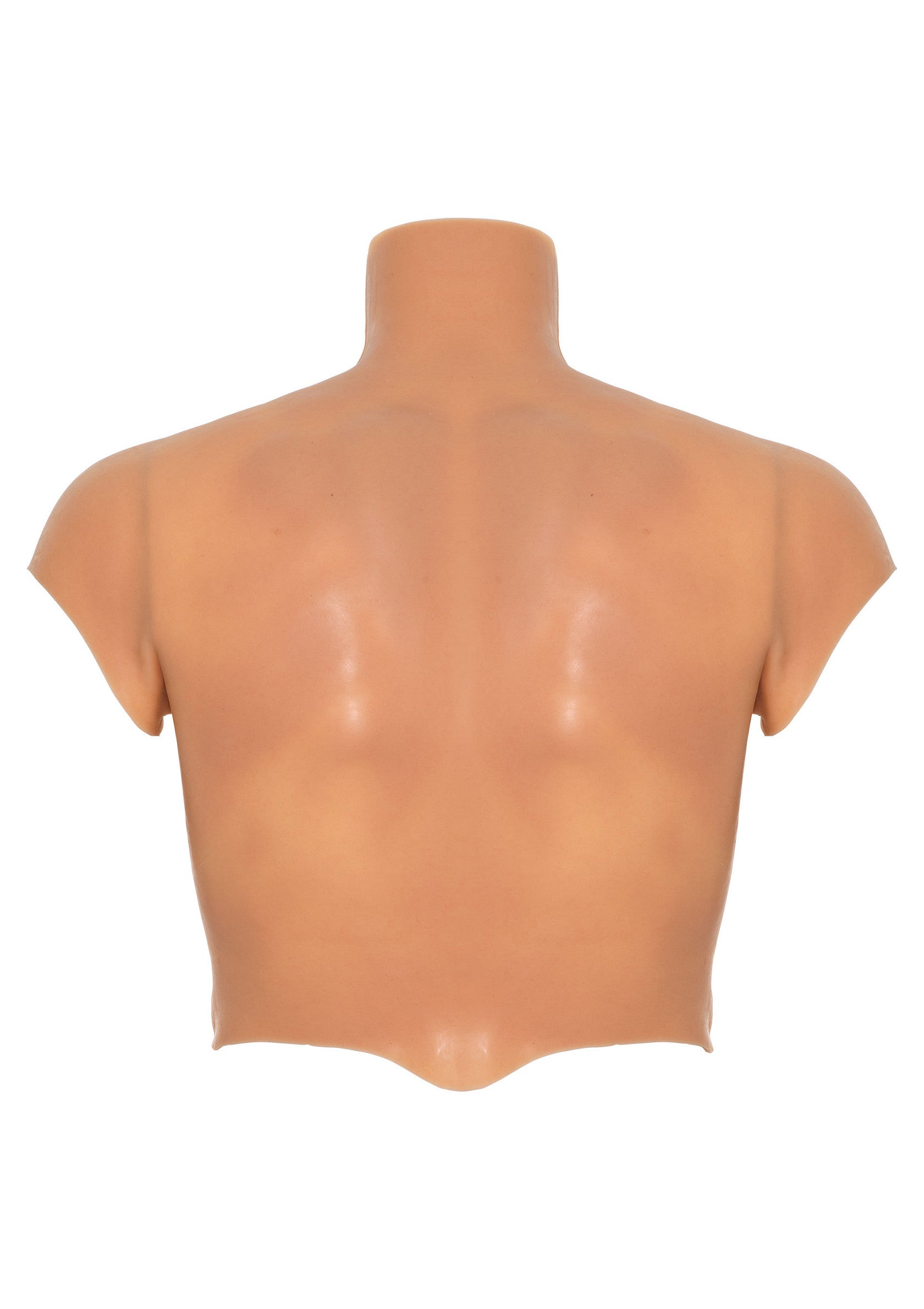 Pettorali e addominali in silicone per torso