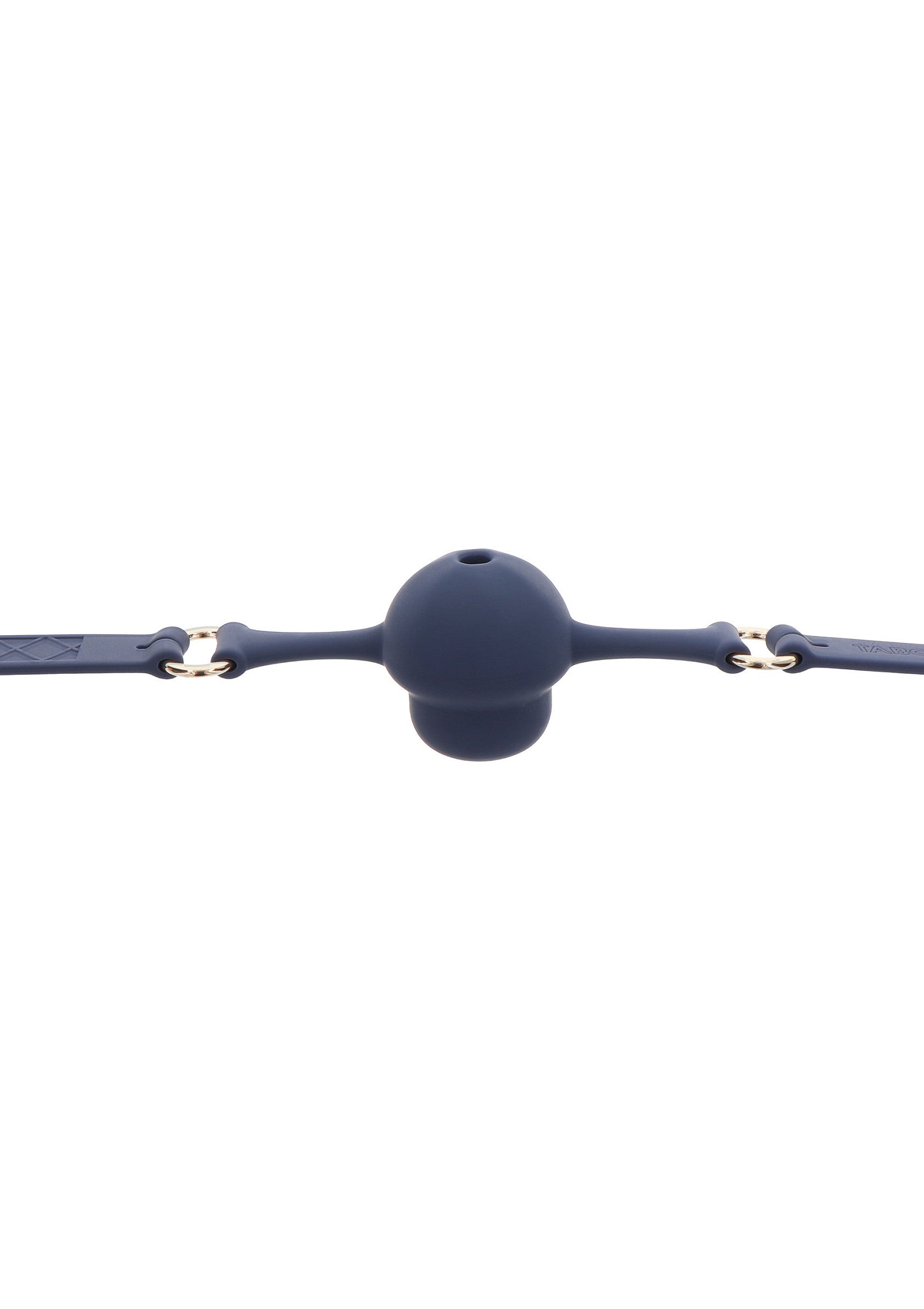 Bavaglio in silicone blu