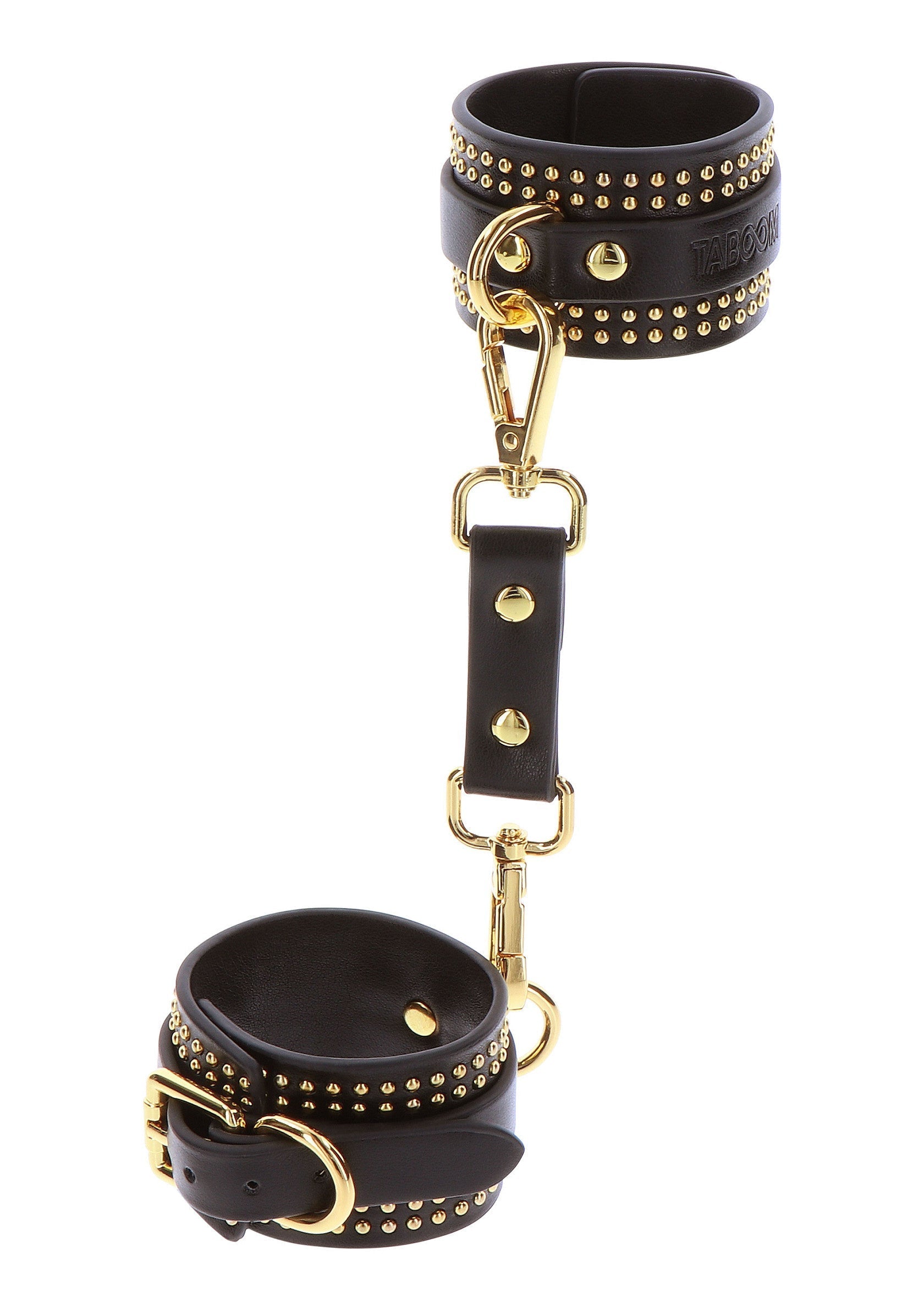 Set di polsini con borchie neri
