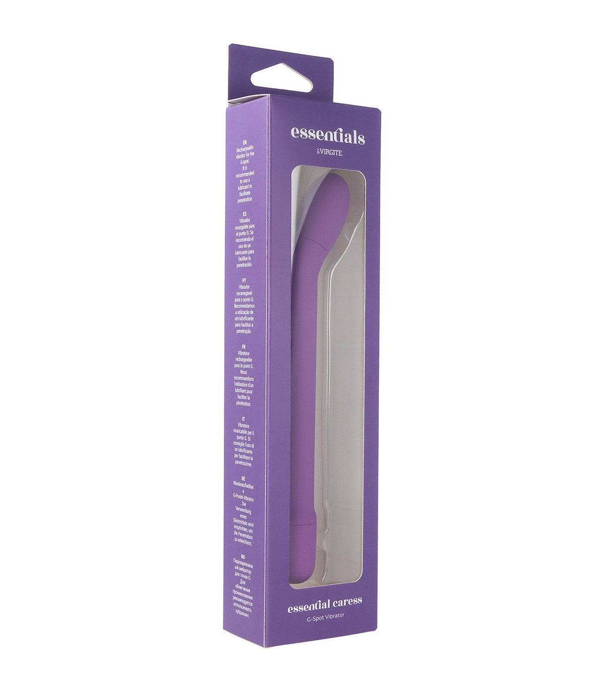VIBRATORE PUNTO G CARESS VIOLA