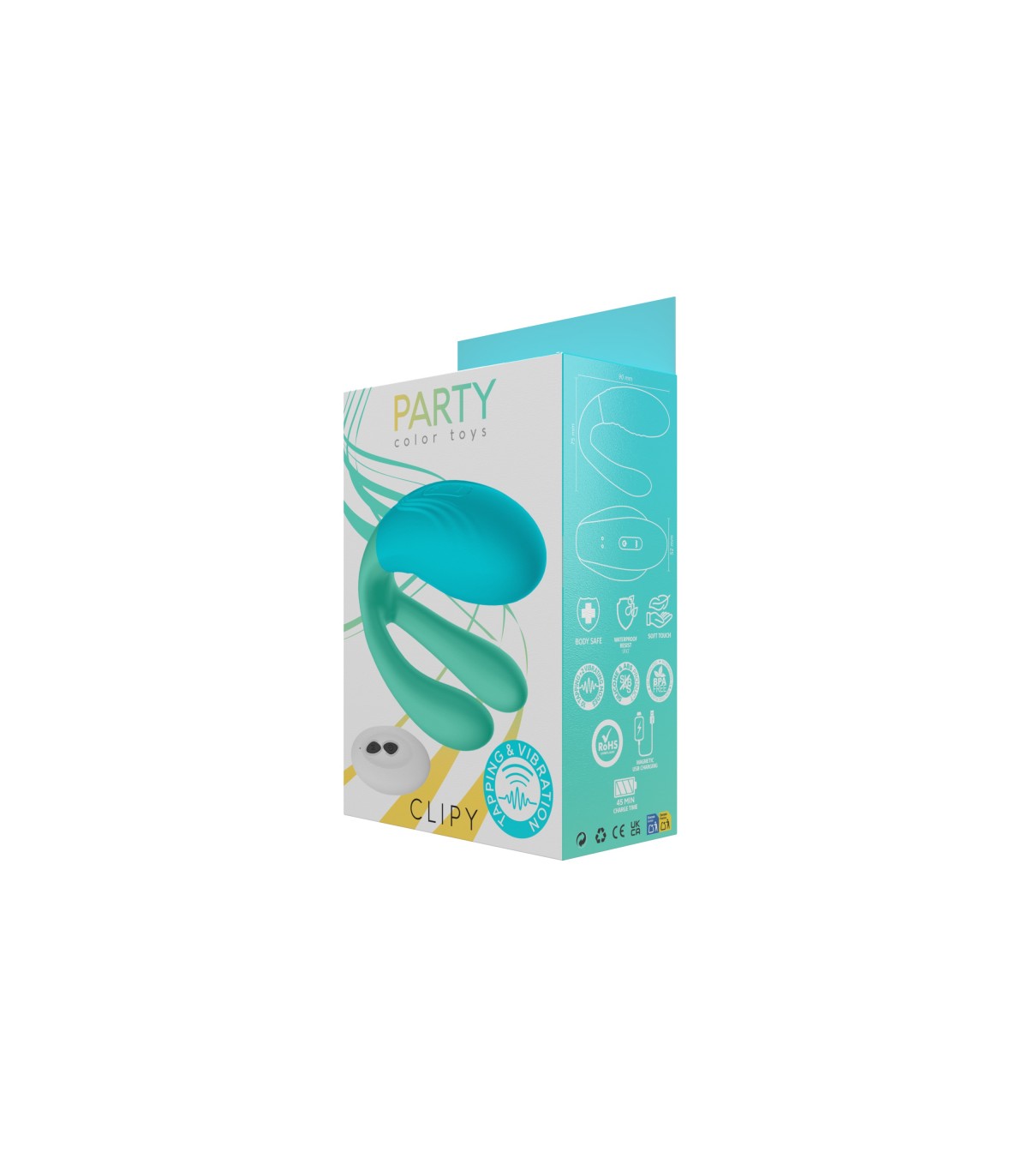 VIBRATORE CLIPY BLU