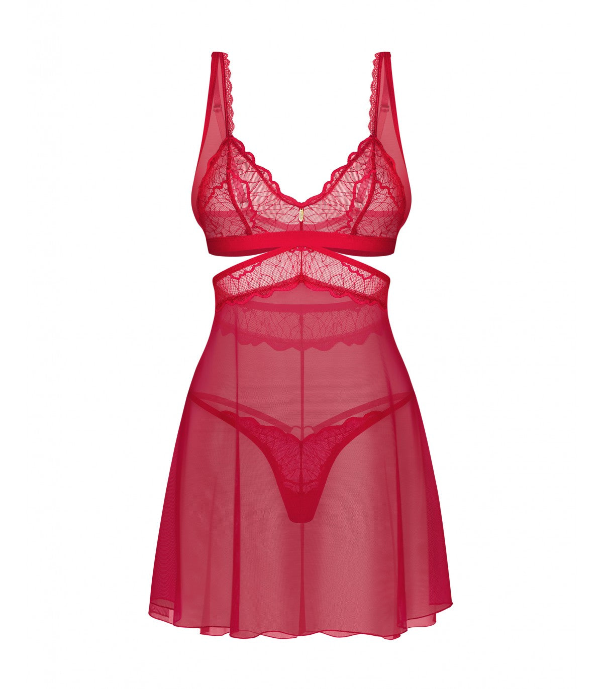 CUPIDE DESIR BABYDOLL E PERIZOMA L/XL