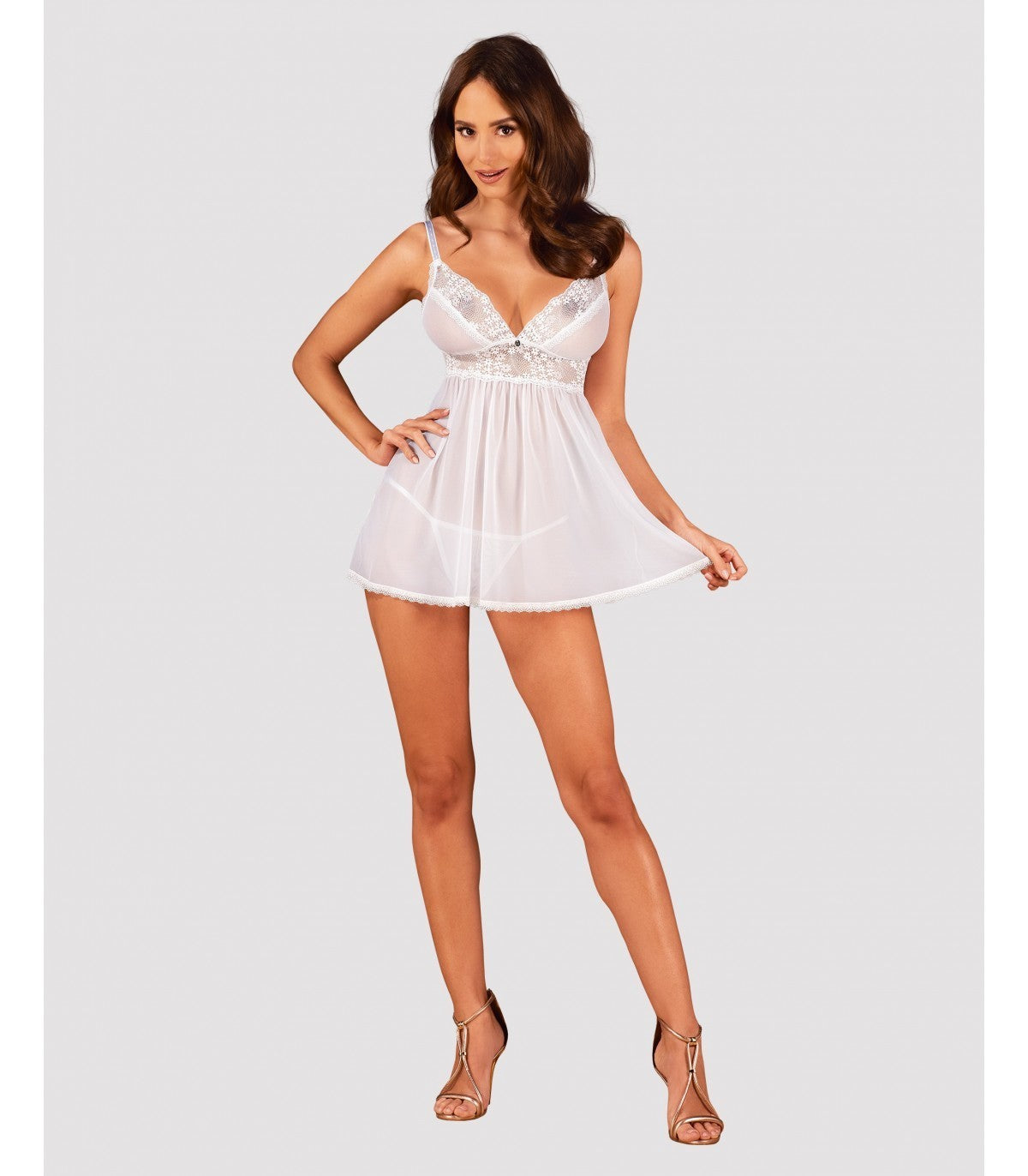BABYDOLL E PERIZOMA CELEBRE M/L