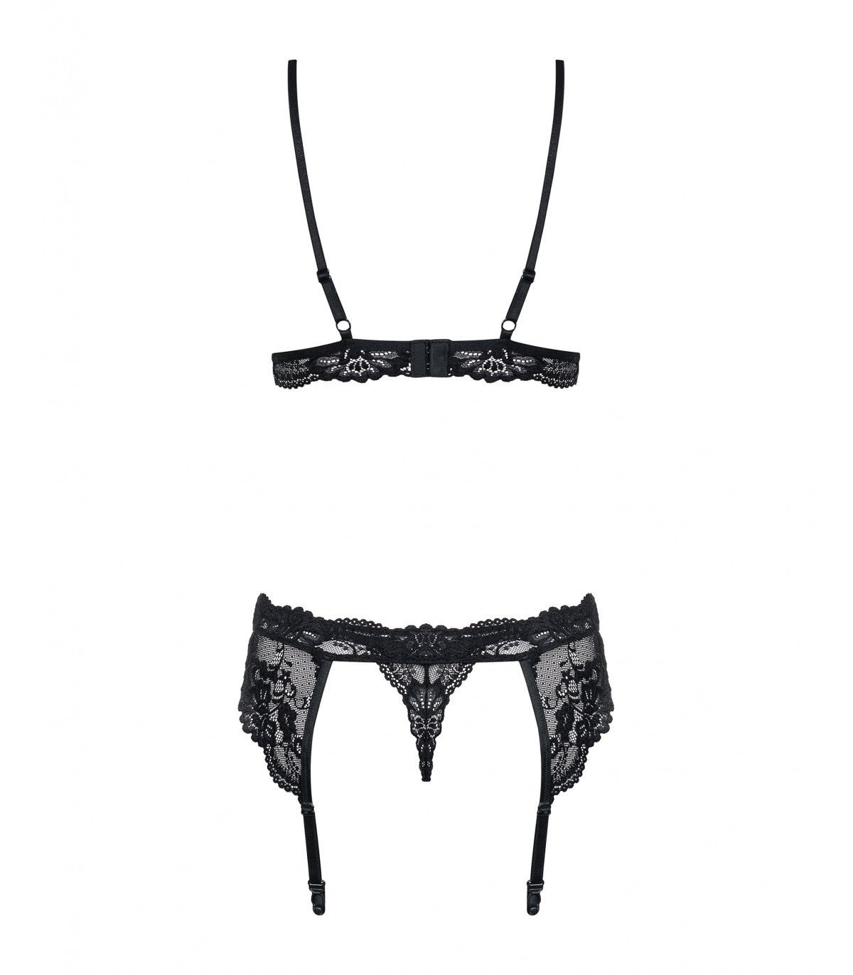 810-SEG-1 SET 3 PEZZI NERO L/XL