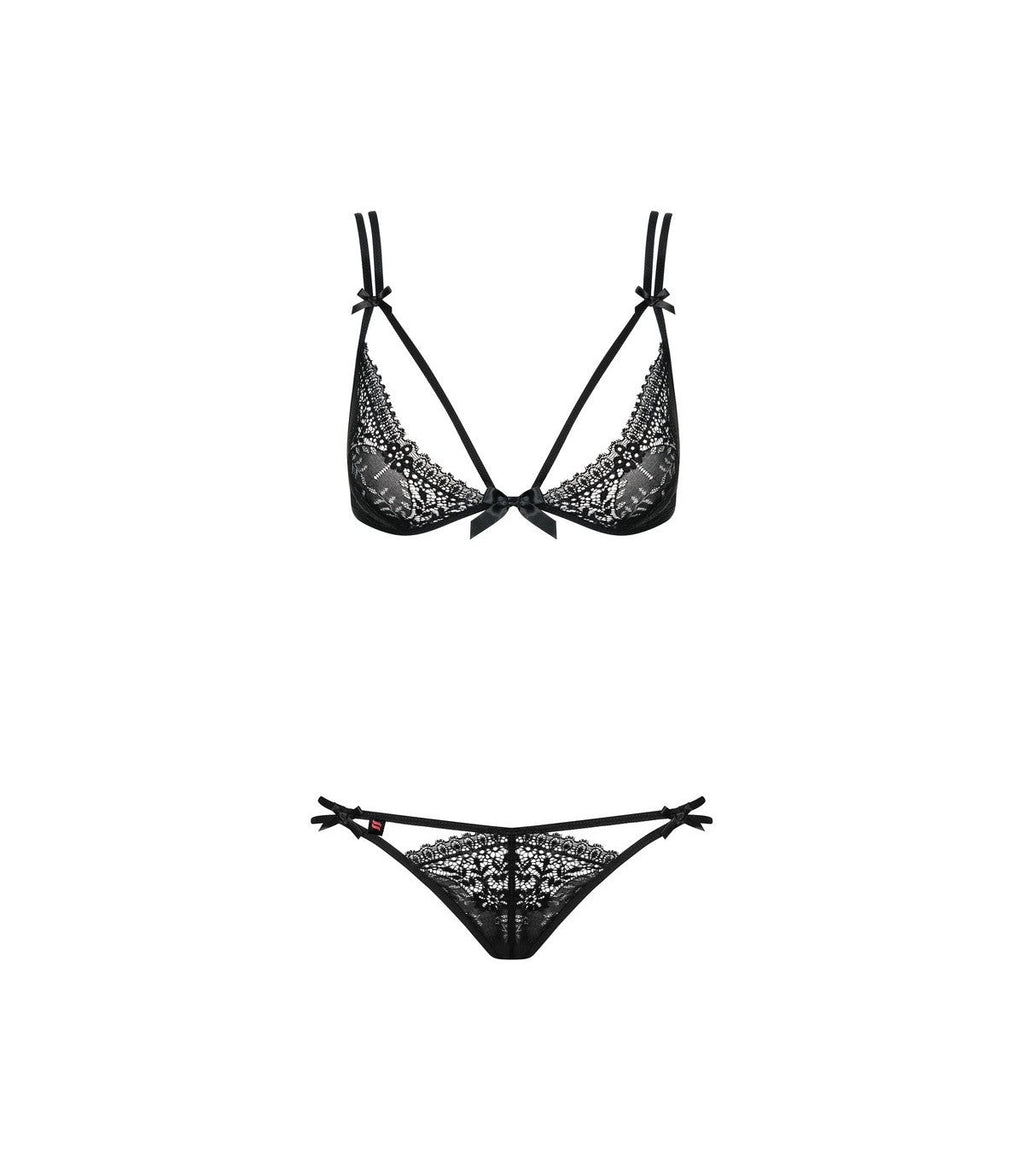 SET 2 PEZZI INTENSA NERO L/XL
