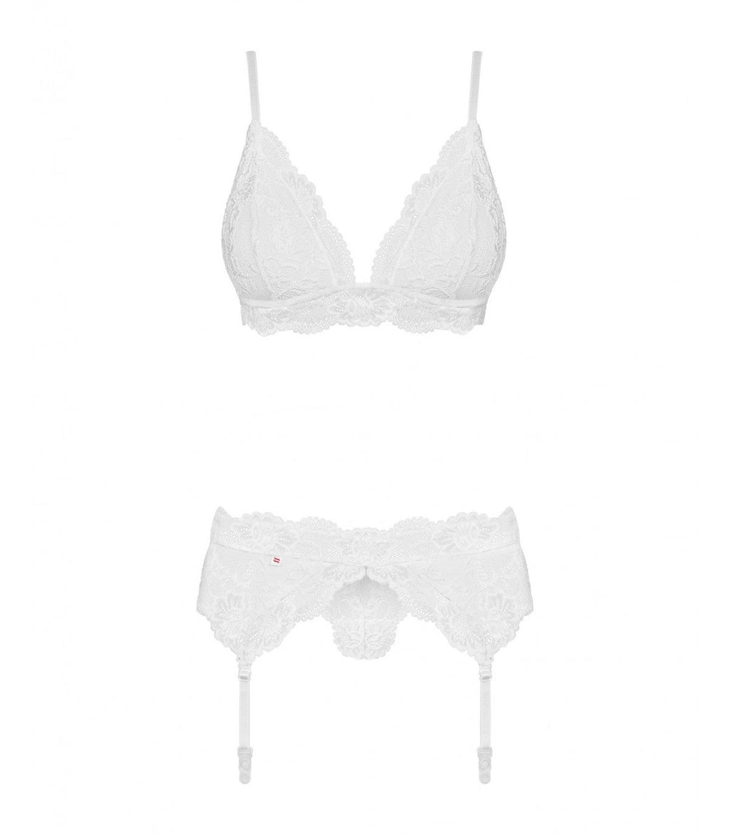 810-SEG-2 SET 3 PEZZI BIANCO L/XL