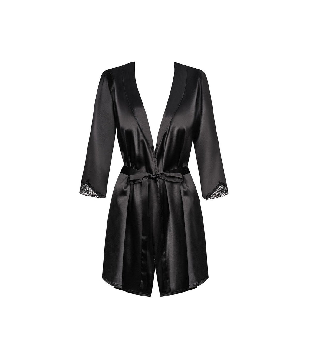 VESTAGLIA SATINIA NERO S/M