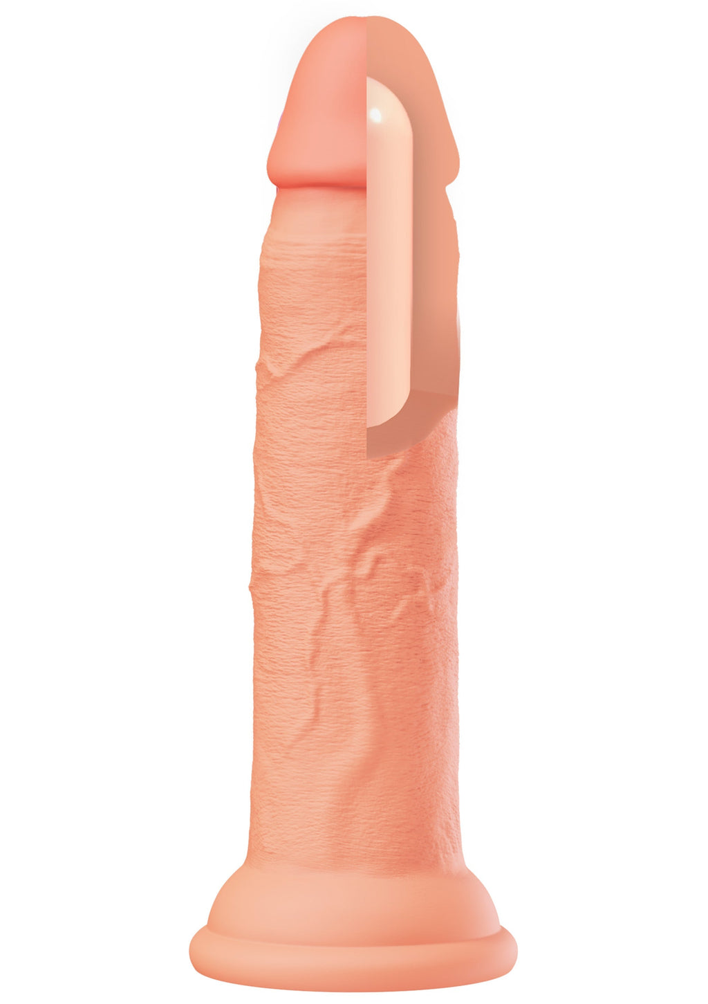Realistico Dong in silicone liquido da 23 cm