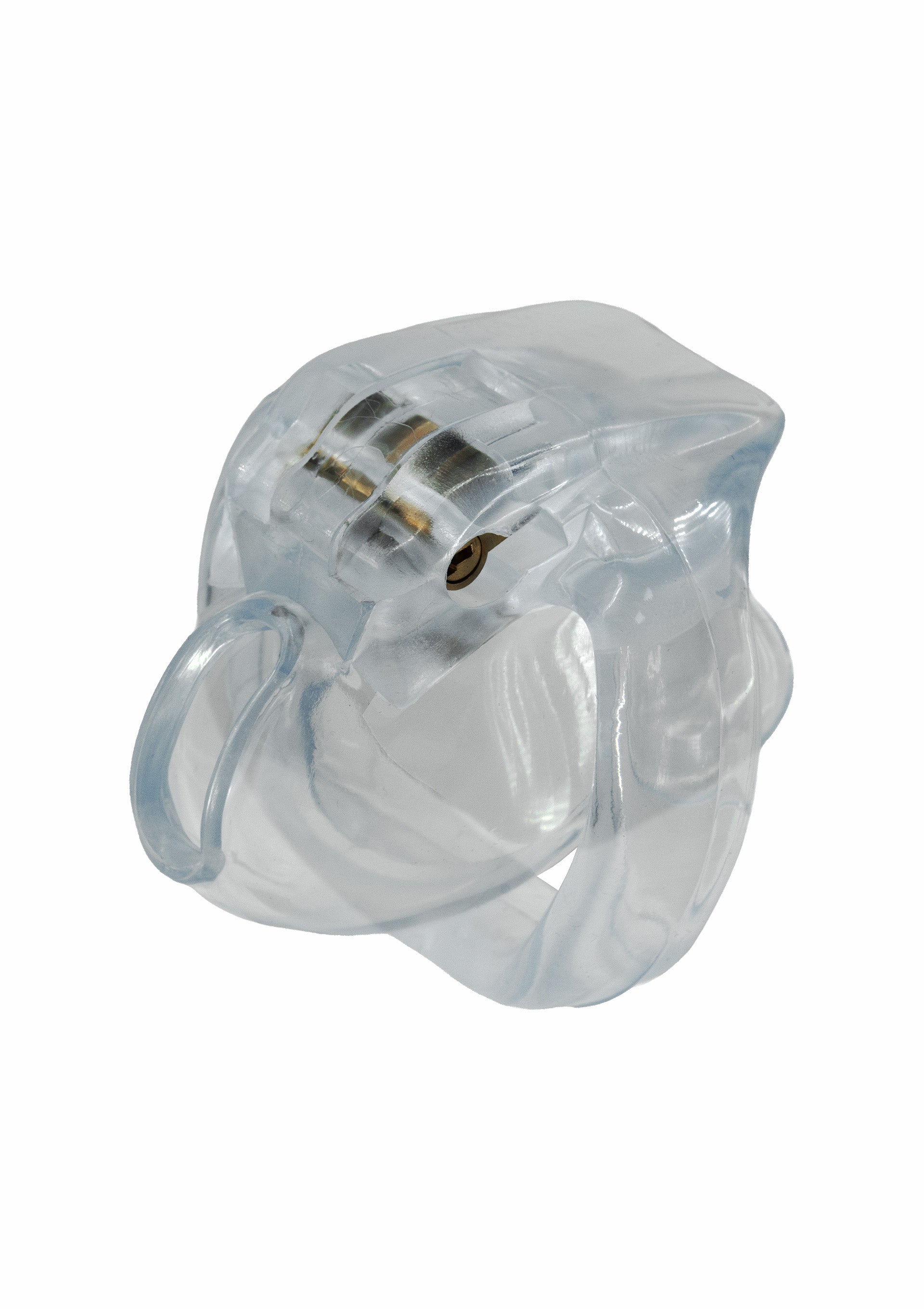 Gabbia per pene Clear Control X-Short trasparente