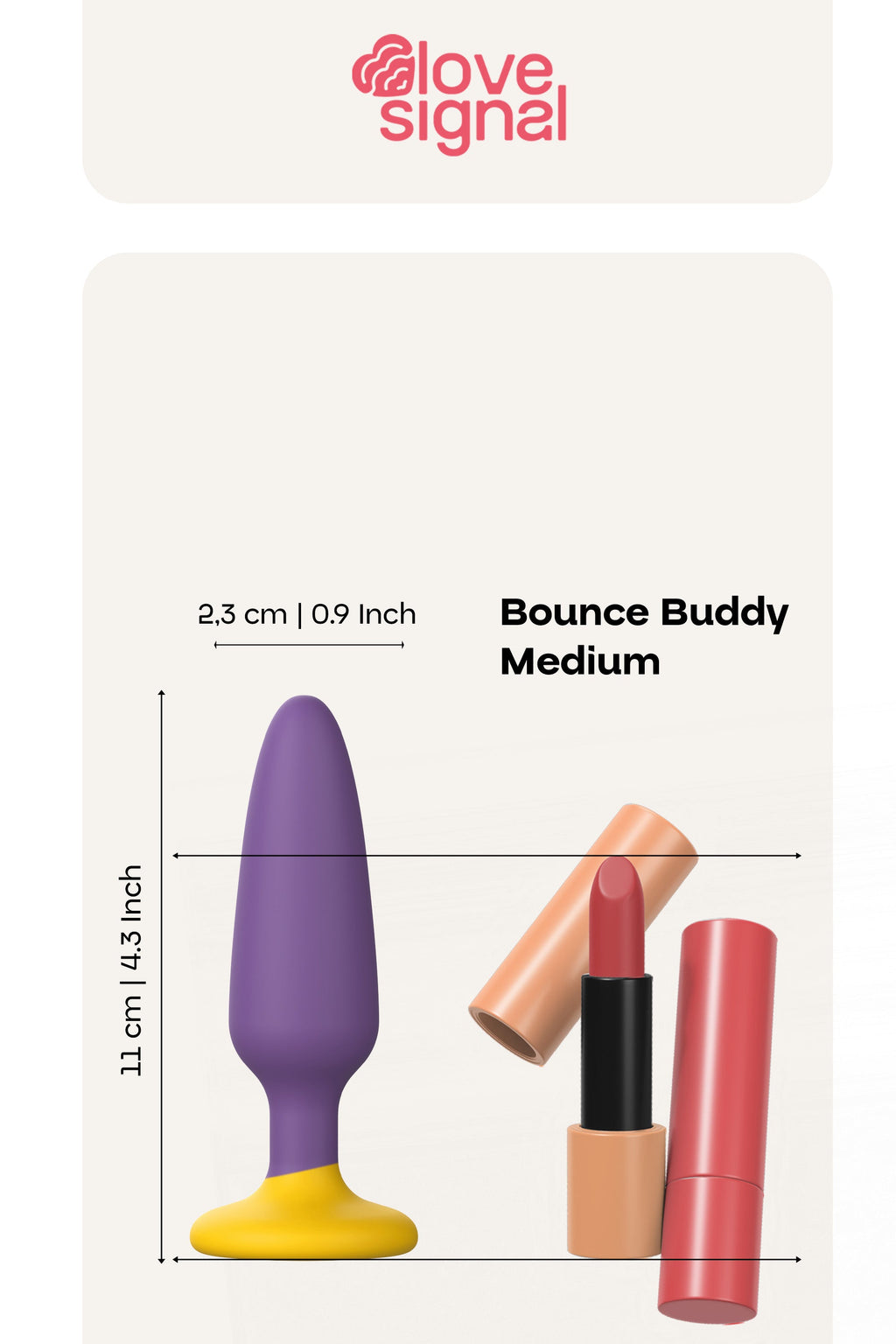 LOVE SIGNAL BOUNCE BUDDY MEDIUM