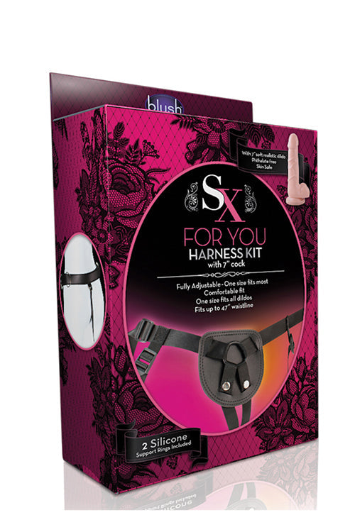 SX HARNESS FOR YOU KIT IMBRACATURA 7 POLLICI PER CAZZO