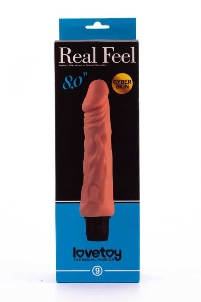Vibratore Cyberskin Real Feel da 8''