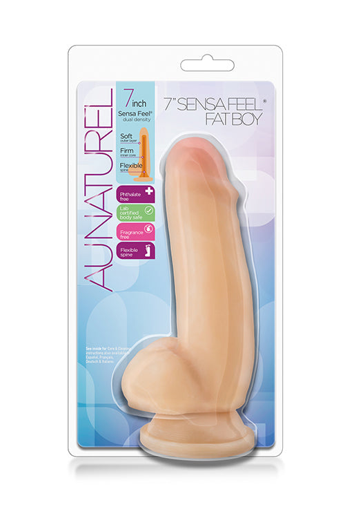AU NATUREL 7 POLLICI SENSA FEEL FAT BOY