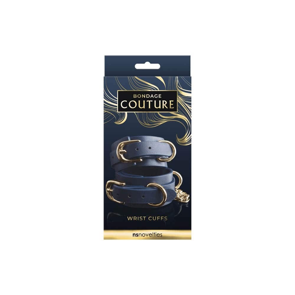 Bondage Couture - Manette da polso - Blu